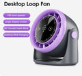 Portable desk fan